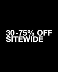 30%-75% Off Sitewide