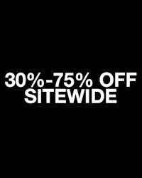 30%-75% Off Sitewide