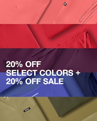 20% Off Select Colors and 20% Off Sale