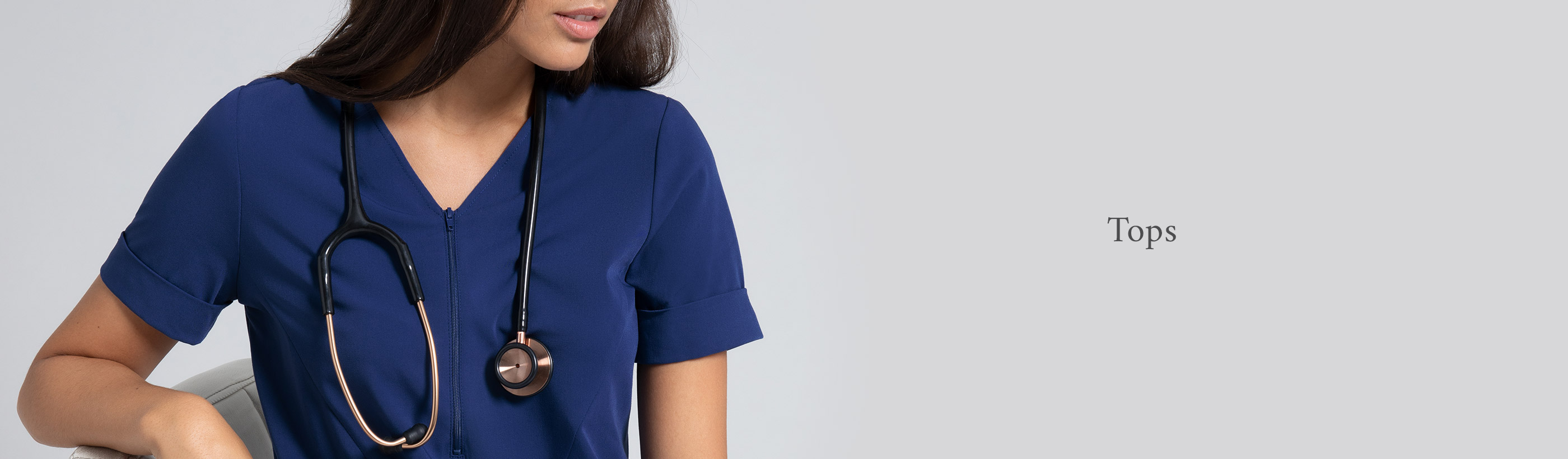 Women's Scrub Tops Medical Scrubs by Jaanuu