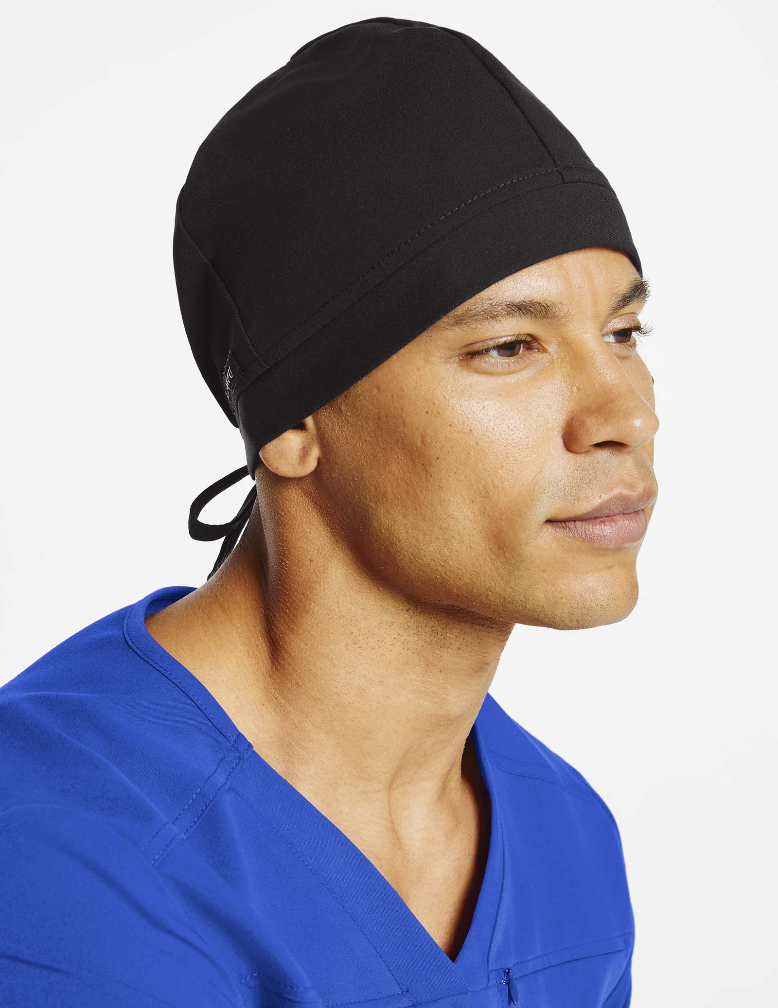 scrub cap black