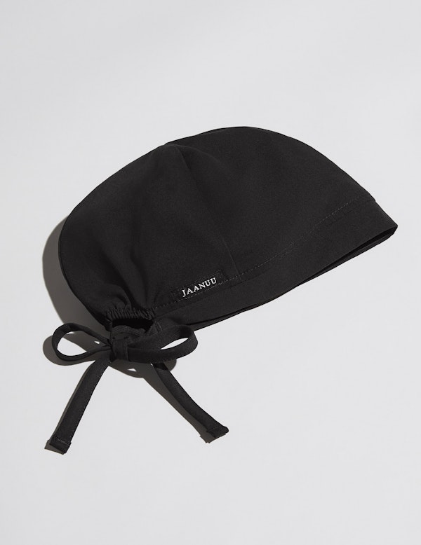 Black Scrub Cap Jaanuu