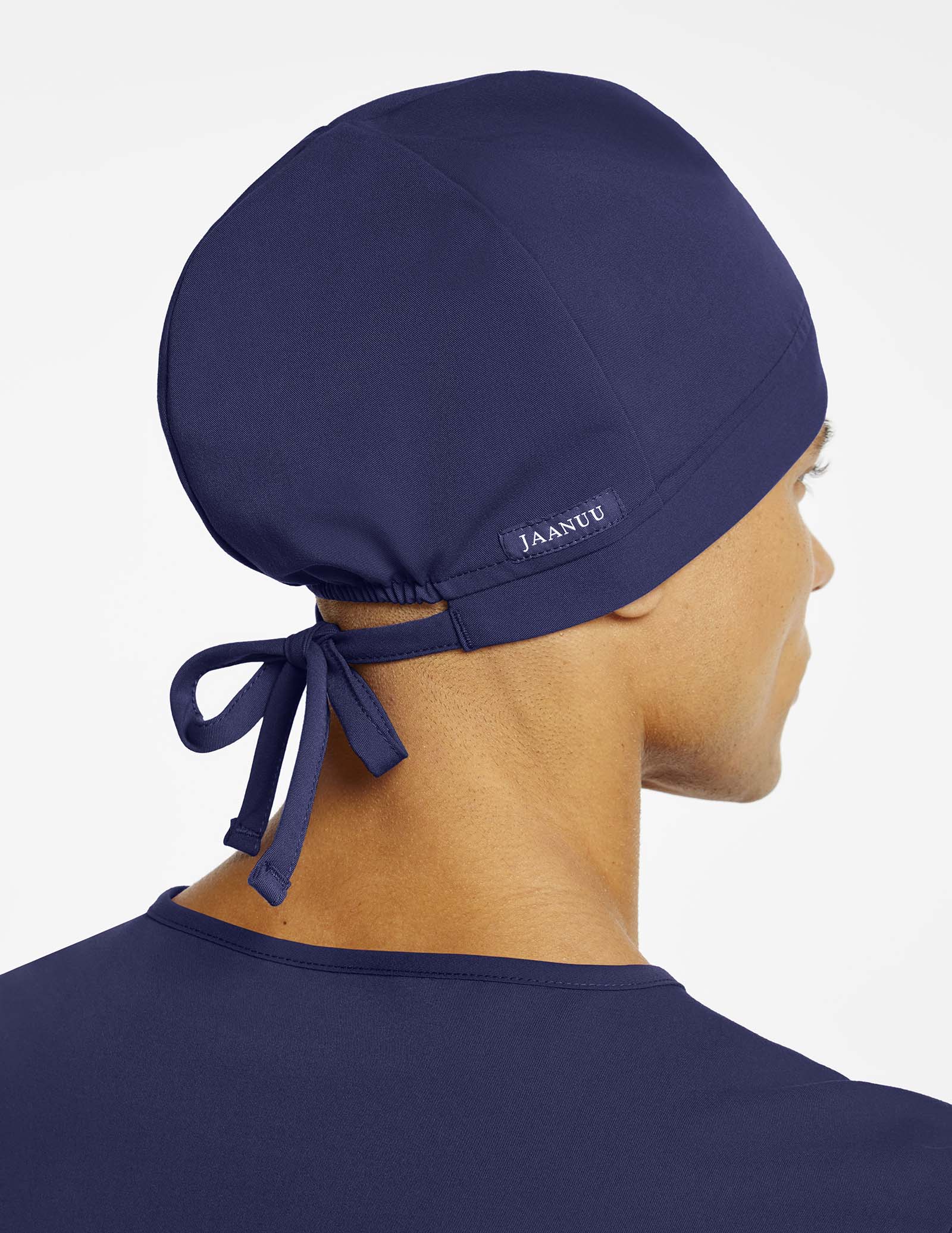 navy scrub hat