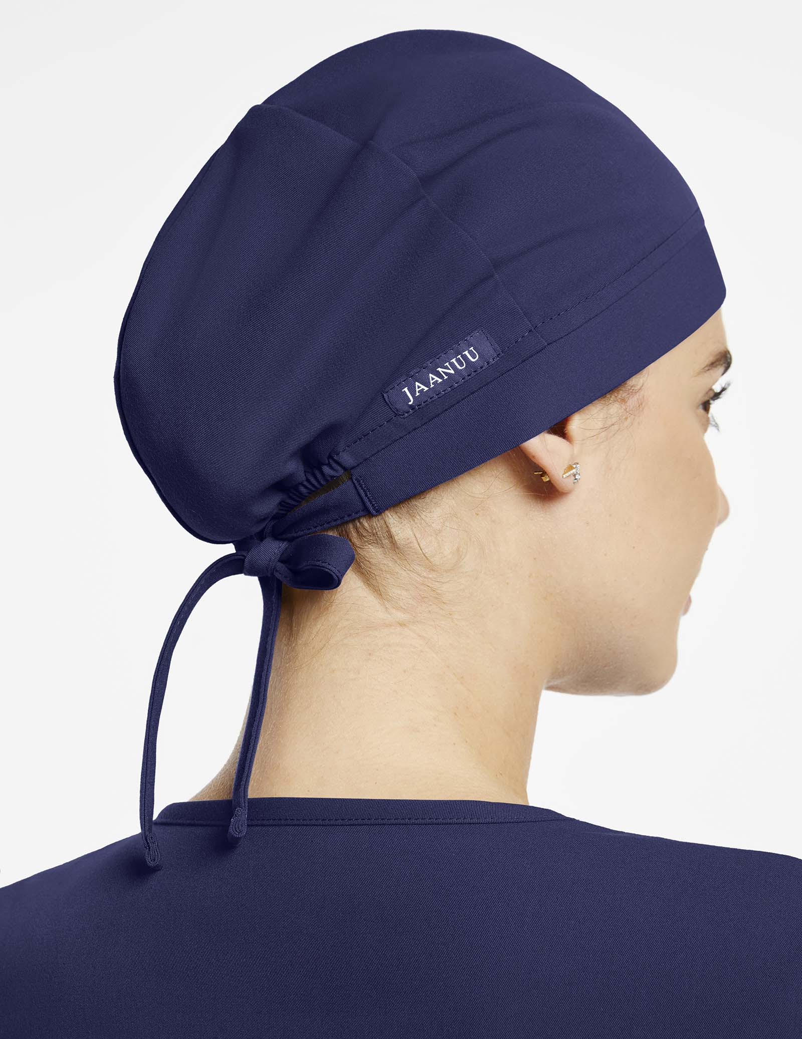 navy scrub hat