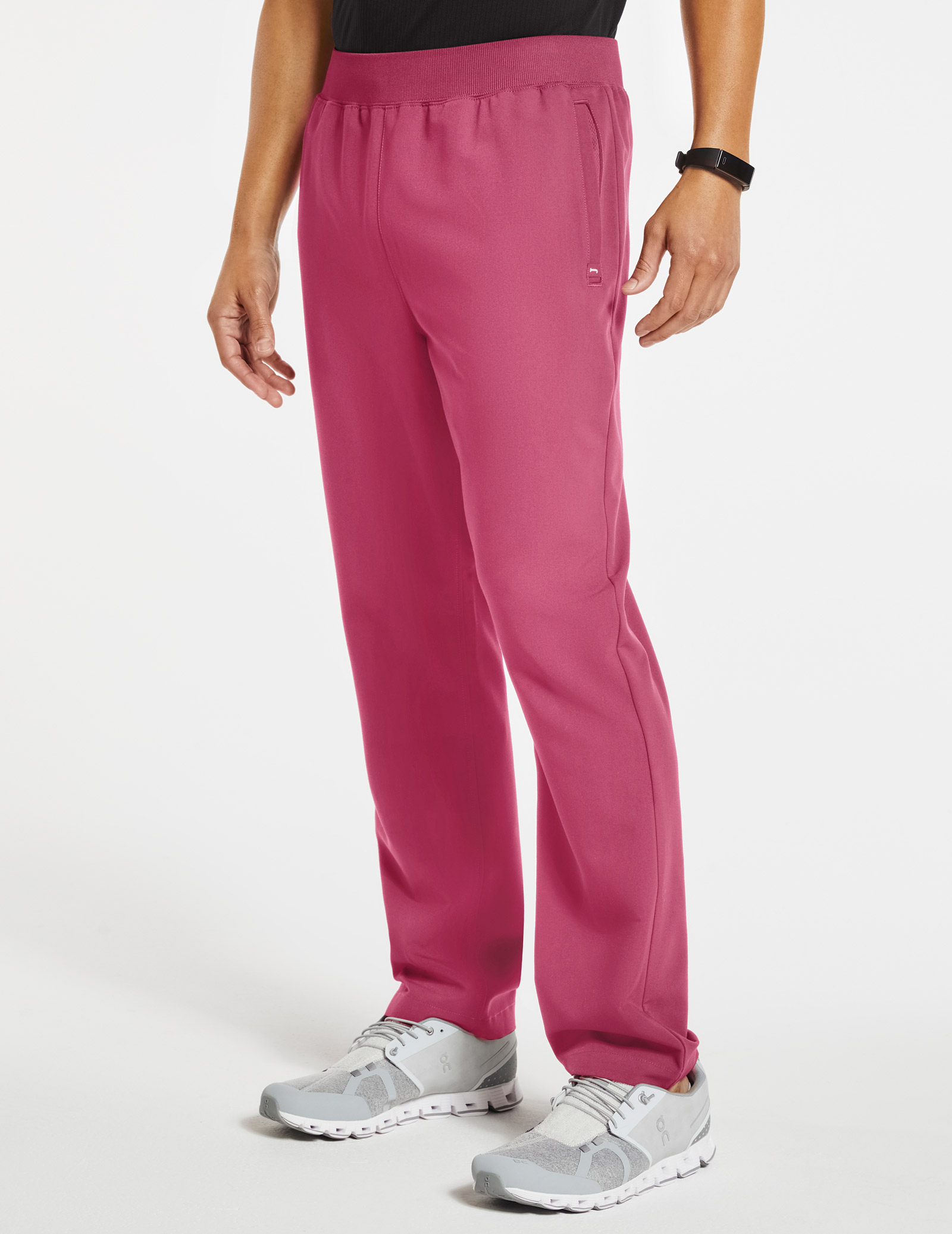Men's Warm Berry 4-Pocket Relaxed Fit 