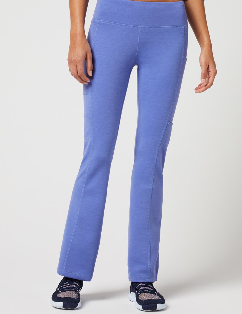 Yoga Pant In Ceil Blue Medical Scrubs By Jaanuu