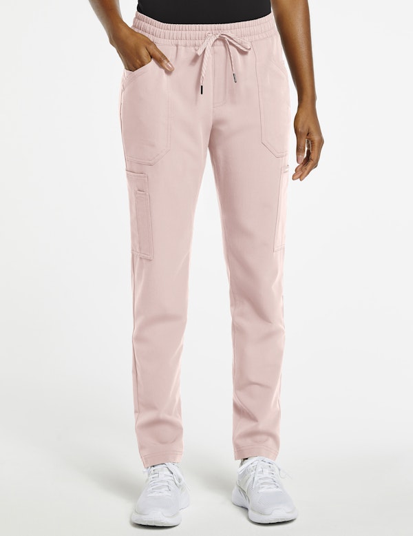 pink cargo pants for women