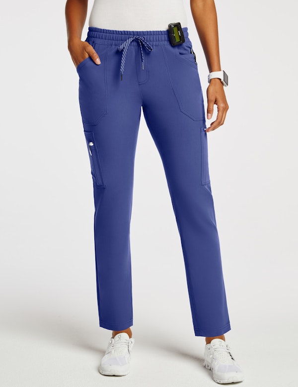Women's Galaxy Blue Medical Scrubs Jaanuu