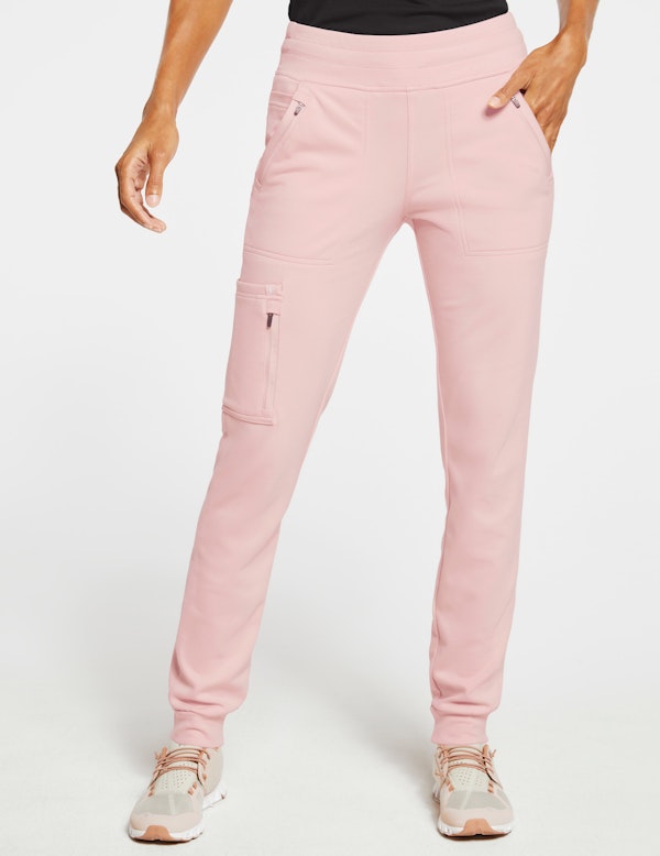 blush pink jogger set