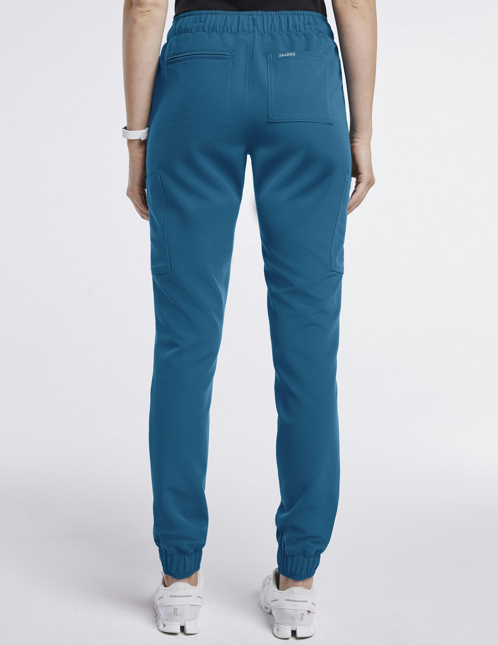 blue jogger pants womens