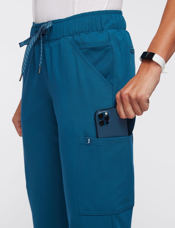 Women's Caribbean Blue Medical Scrubs Jaanuu