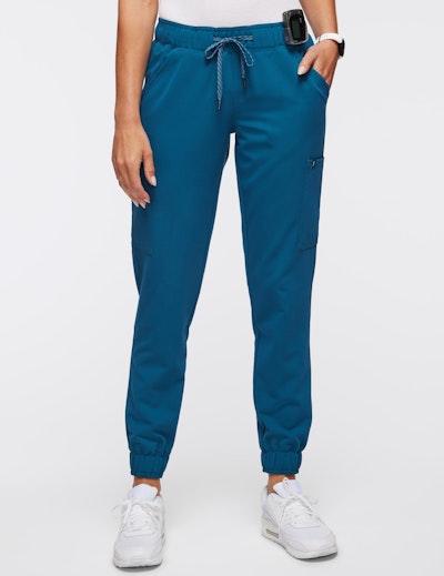 Caribbean Blue Nola Jogger Set Scrubs – NOLA Scrubs