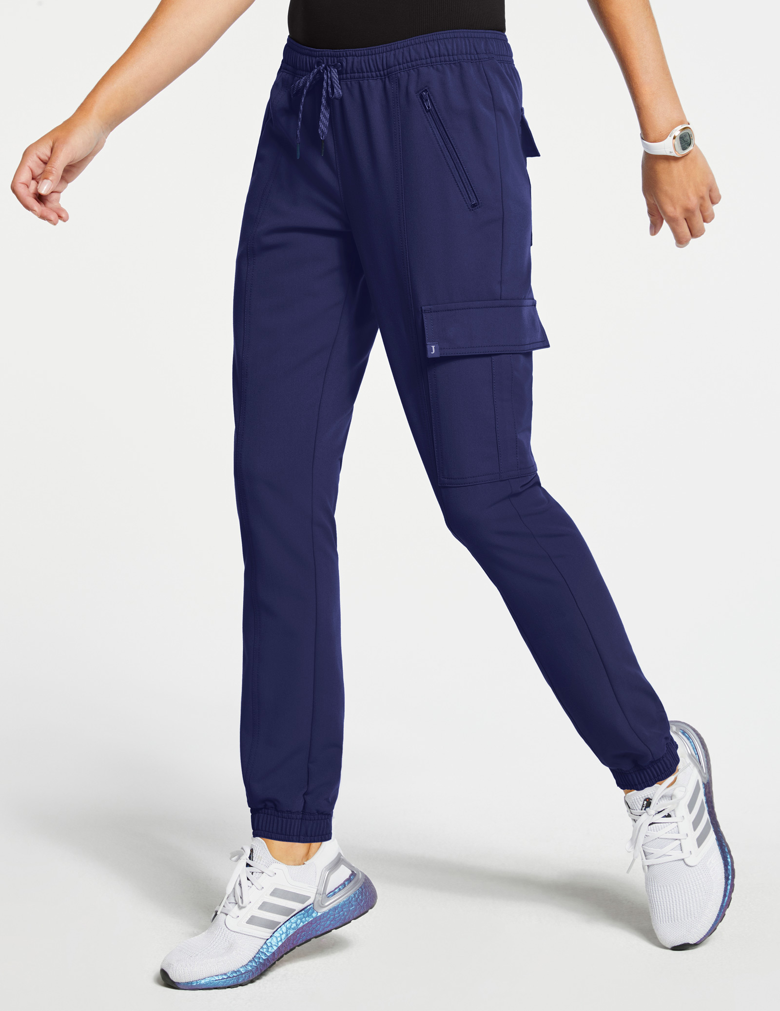 Navy Essential Jogger Scrub Pants | Jaanuu