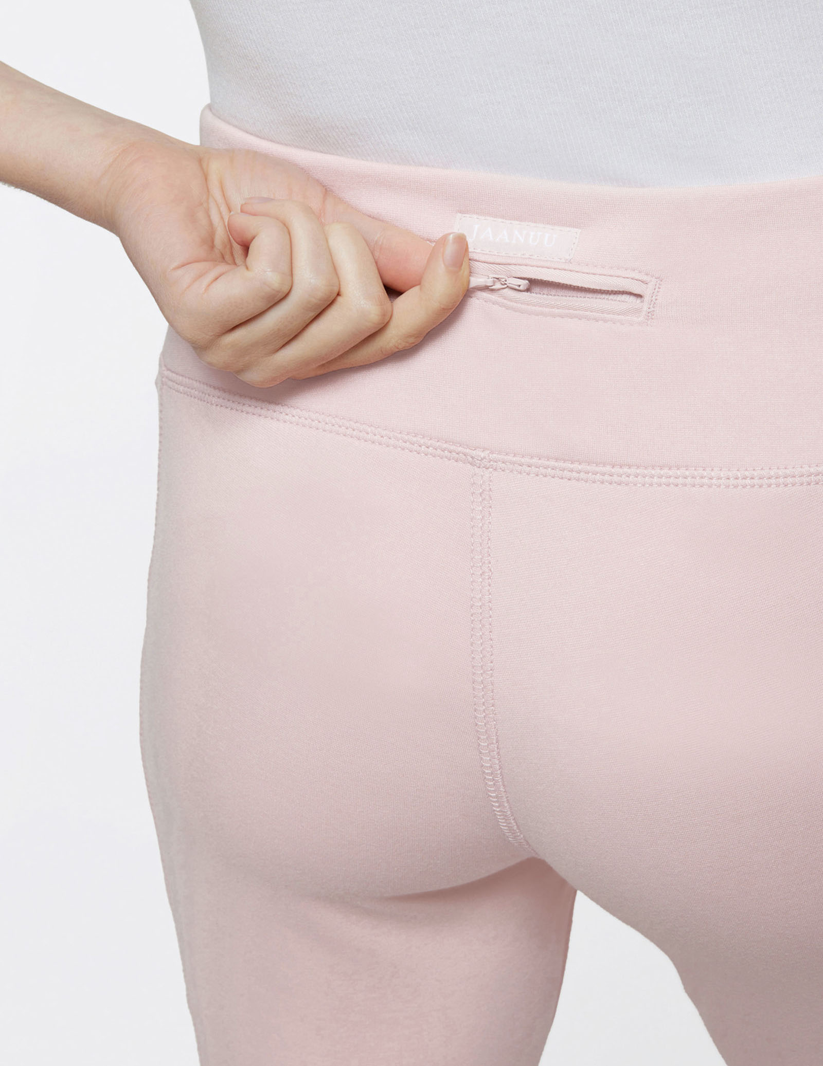 blush pink yoga pants