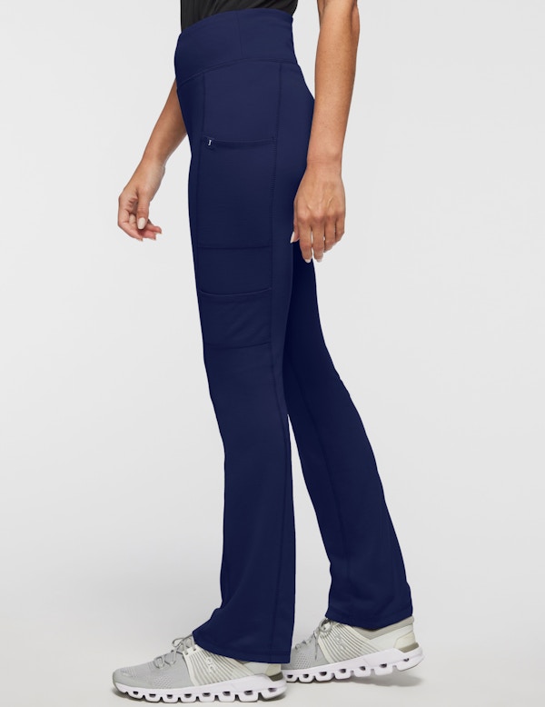 Women's Navy Yoga Scrub Pants Jaanuu