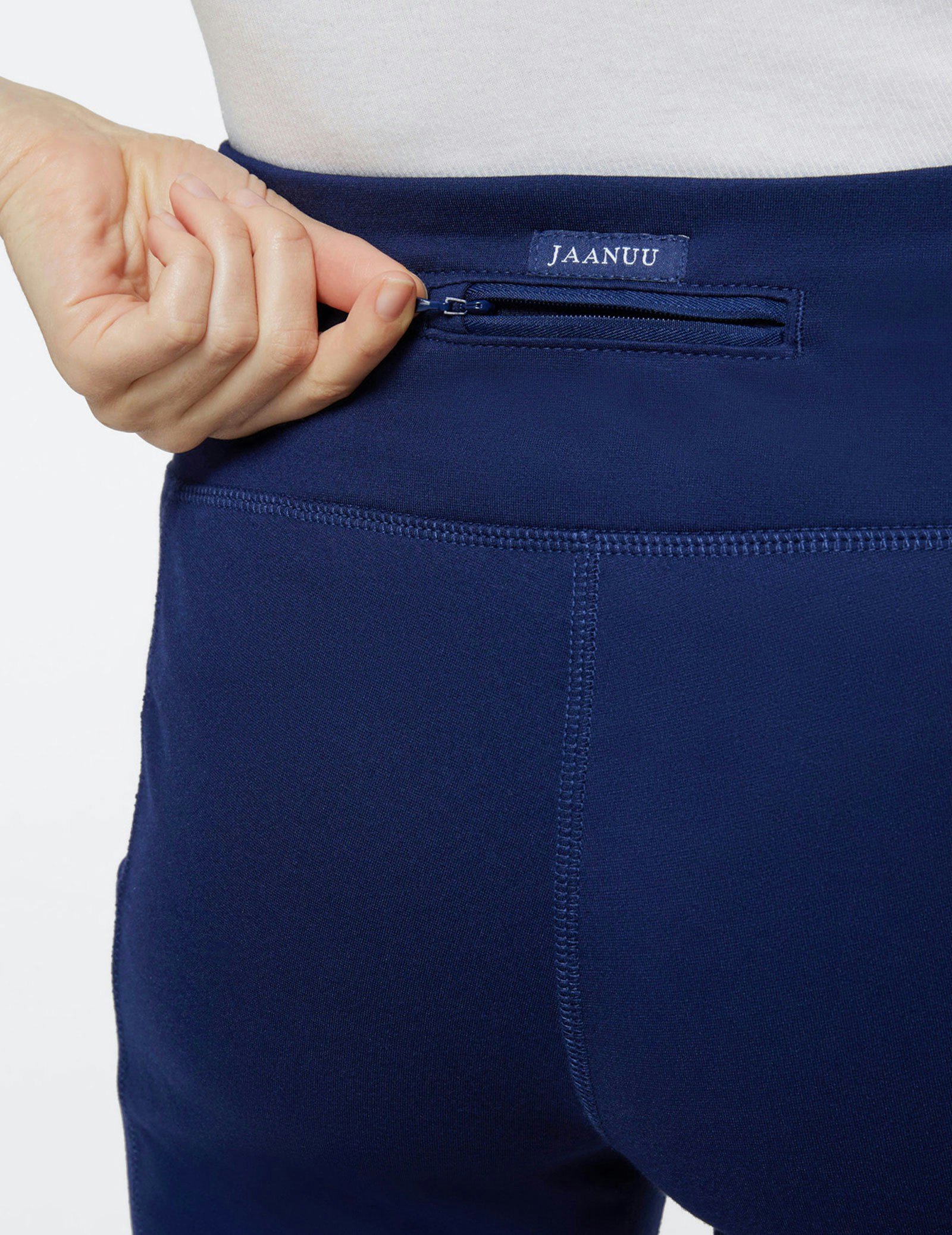 Women's Navy Yoga Scrub Pants Jaanuu