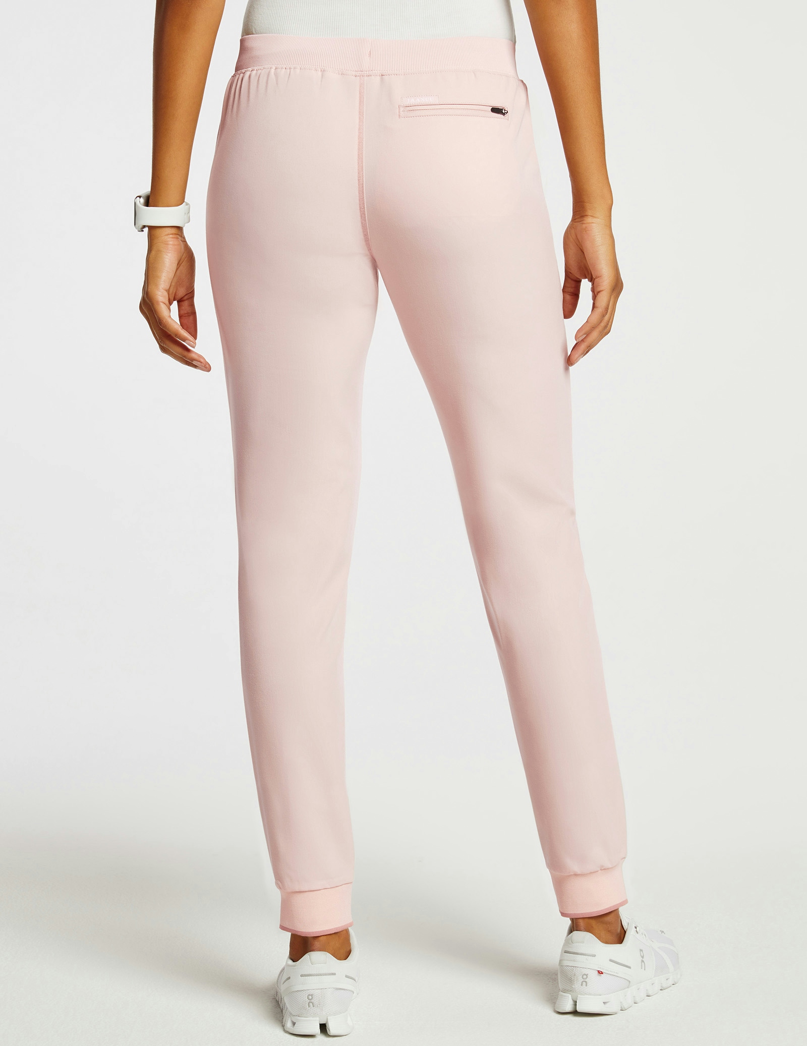 blush pink jogger set