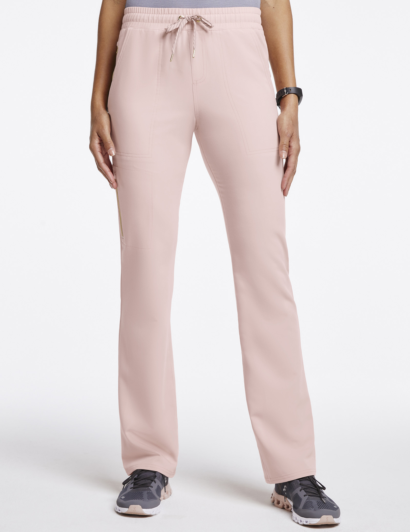 blush pink pants