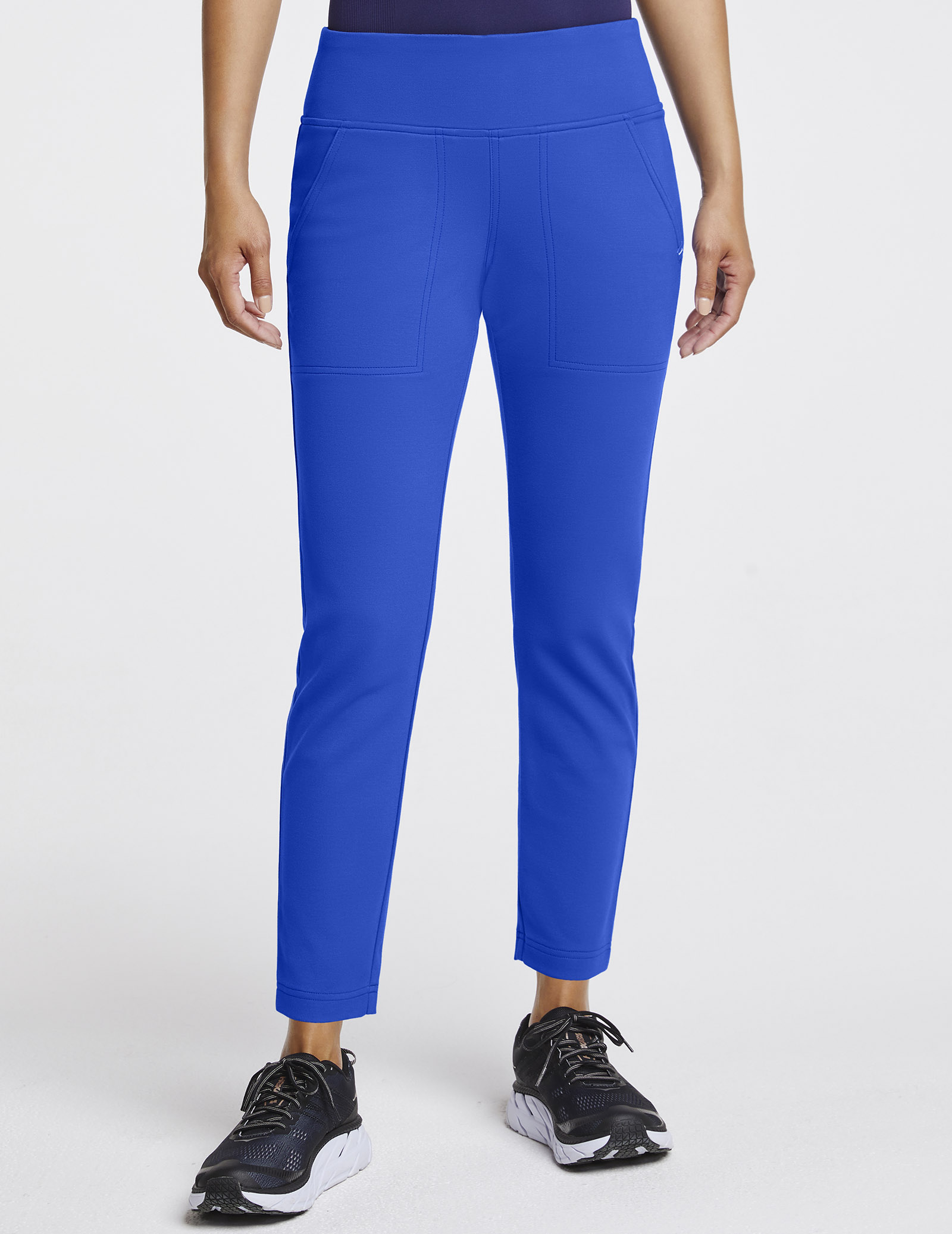 Royal Blue 7/8 Yoga Scrub Pants | Jaanuu