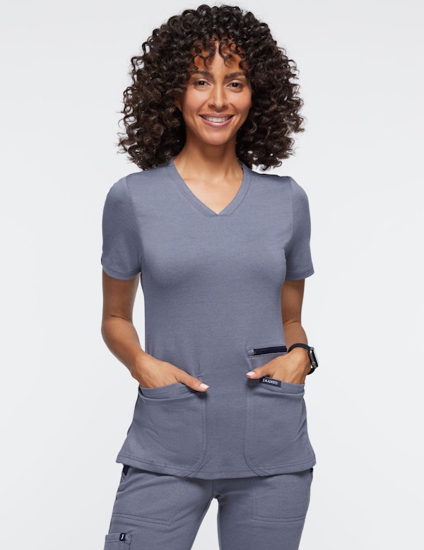 Grey's Anatomy™ Women's Collection 2 Pocket V-Neck Scrub Top