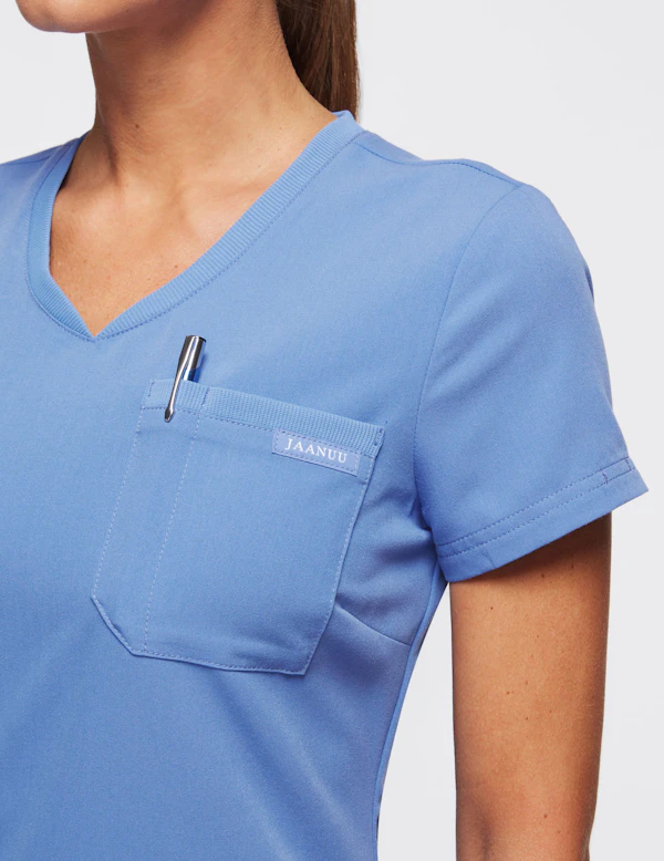 Women's TuckIn Scrub Tops Jaanuu