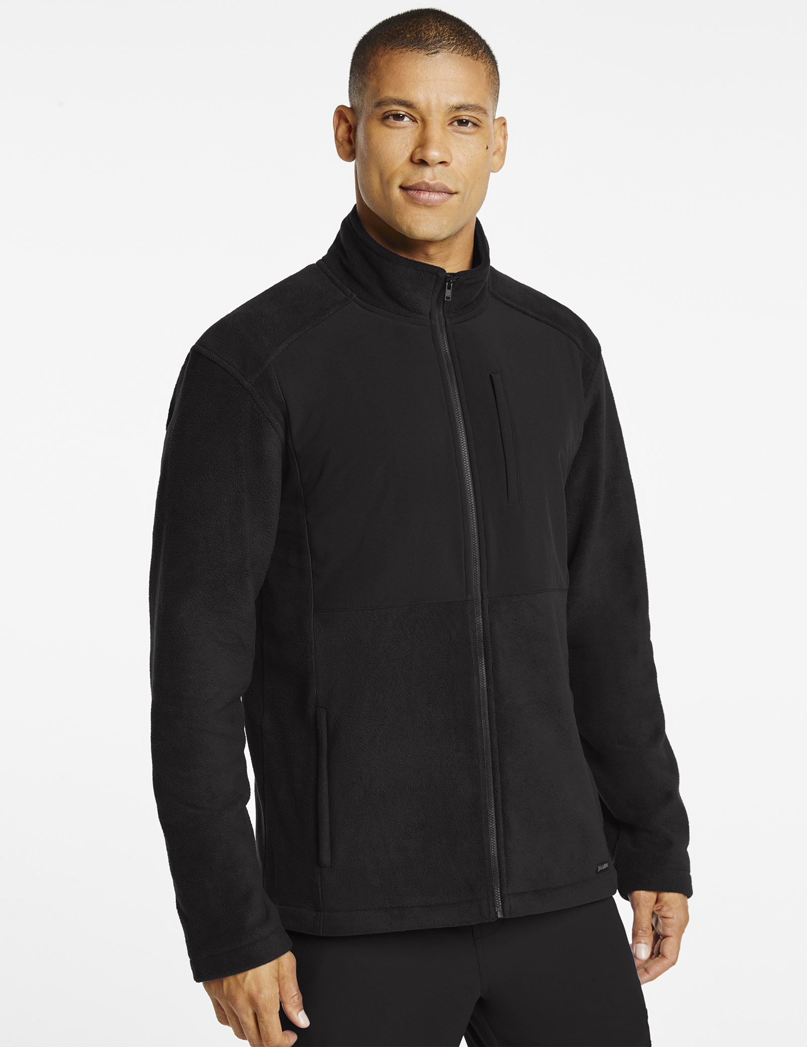 zip front fleece