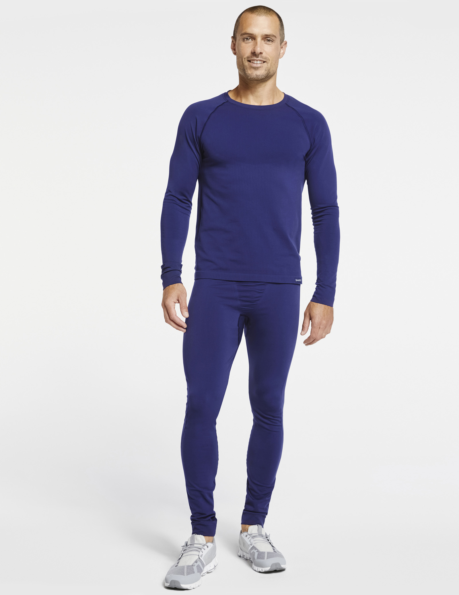 Men's Navy Compression Pants | Jaanuu
