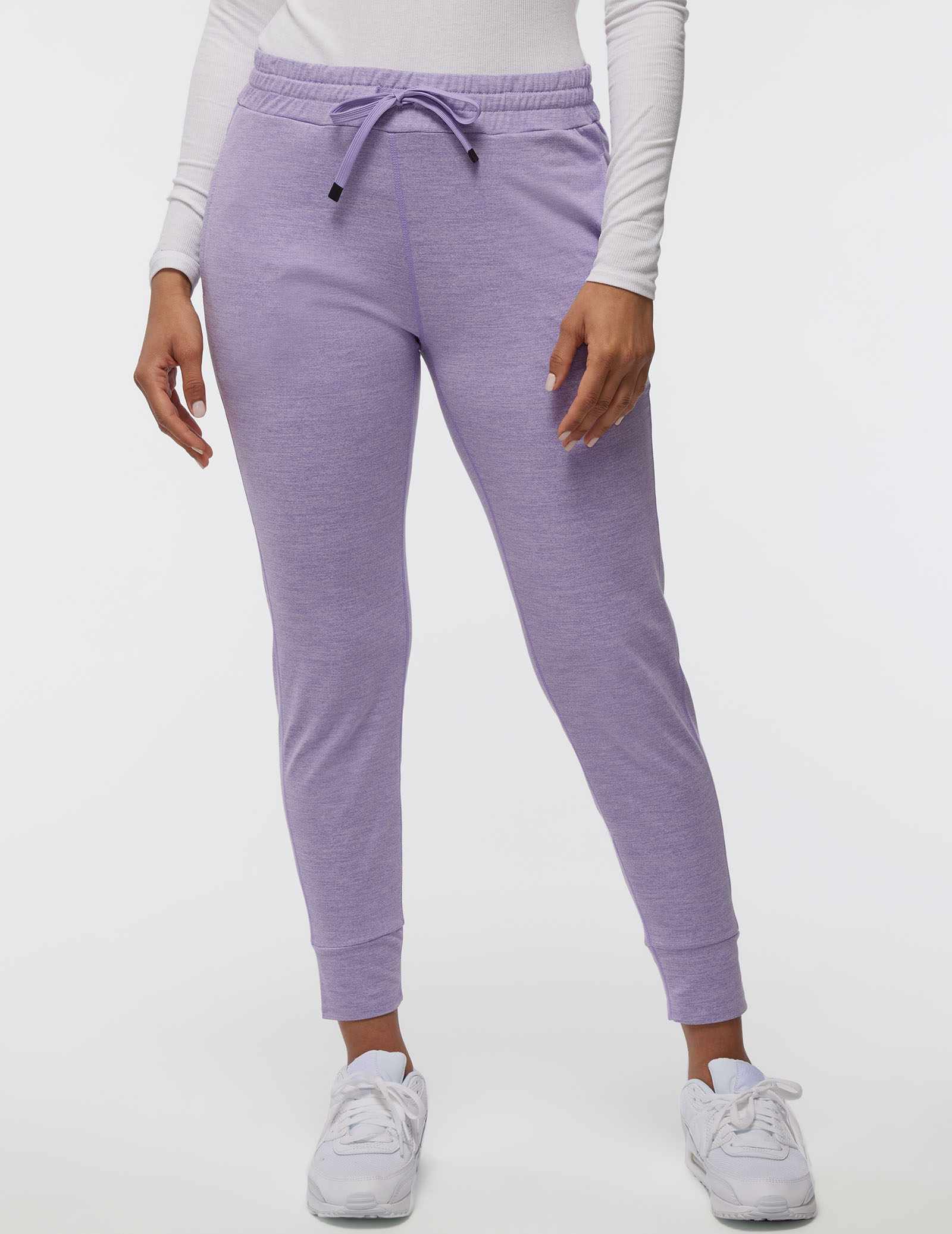 Women's Heather Lilac 3-Pocket Lounge 