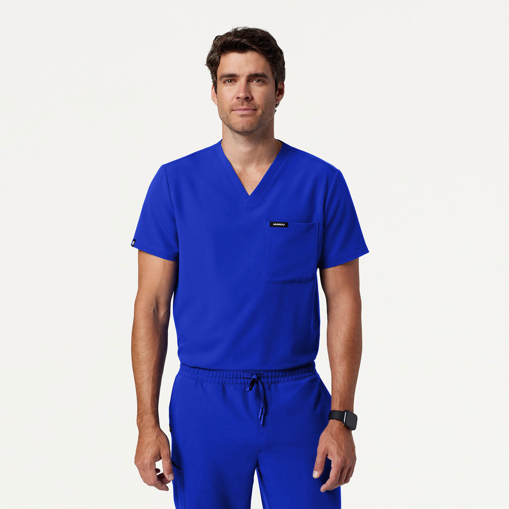 Men's Electric Blue Scrubs Jaanuu