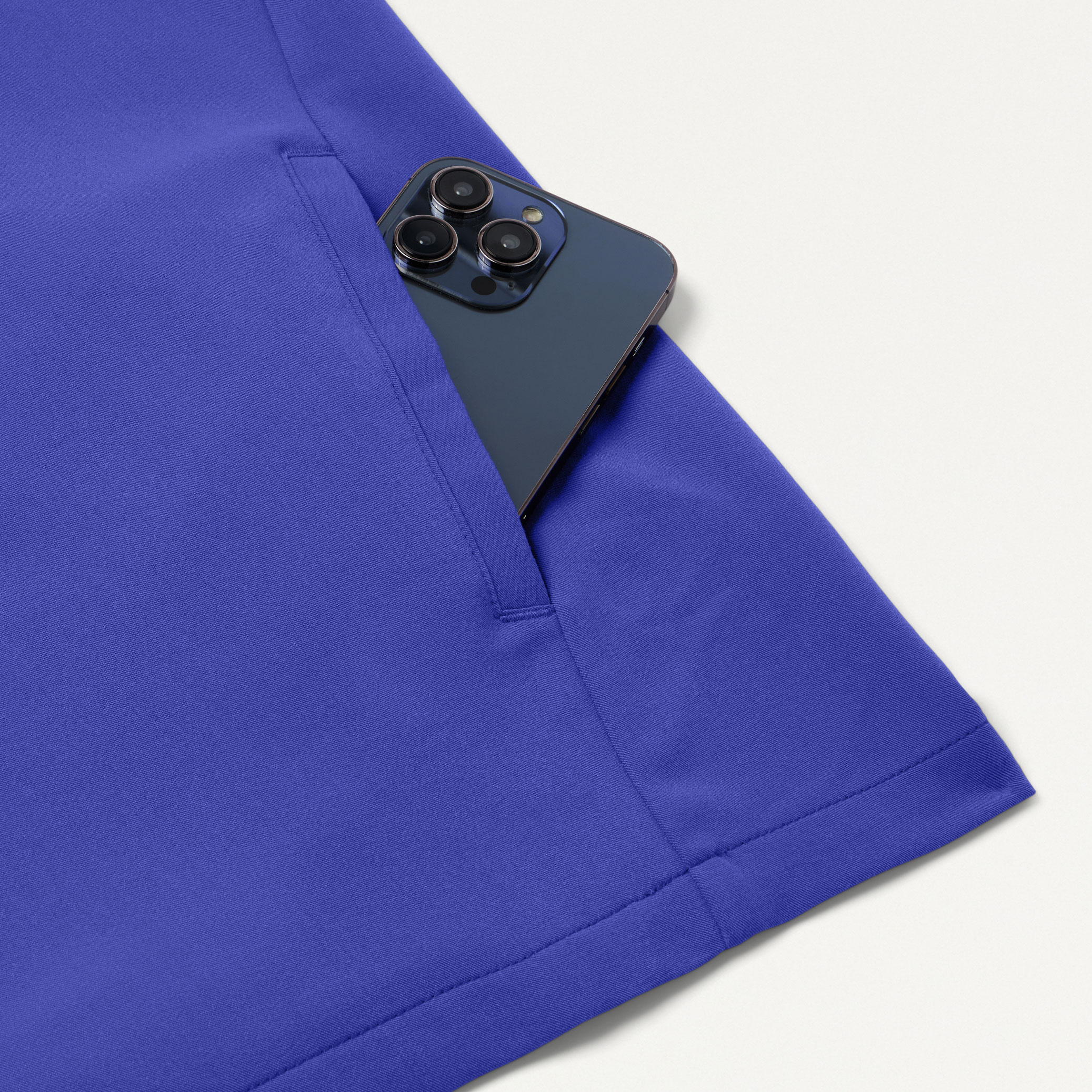 Platt Classic Scrub Top in Galaxy Blue Men's Tops by Jaanuu