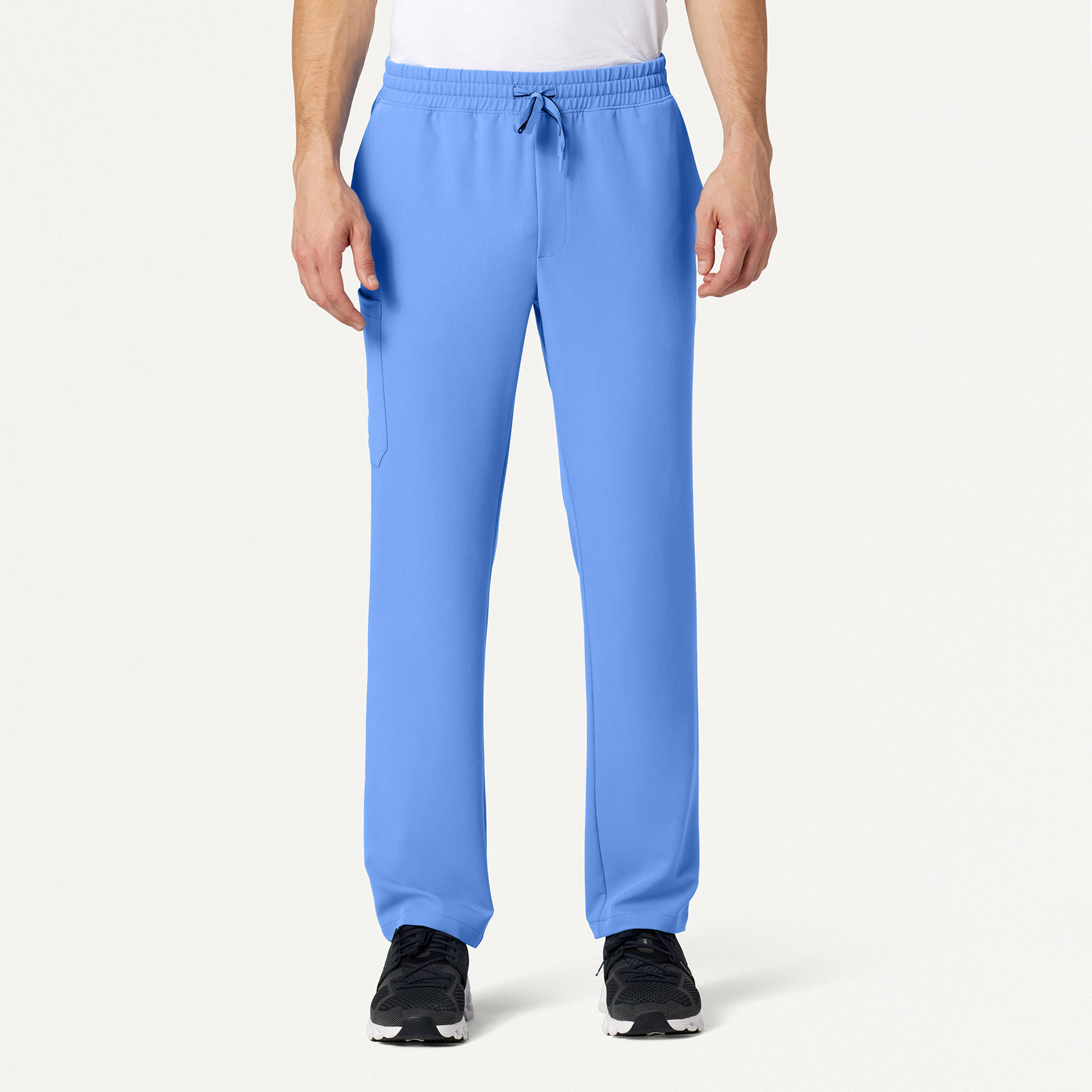 Rhodes Straight Scrub Pant in Ceil Blue - Men's Pants by Jaanuu