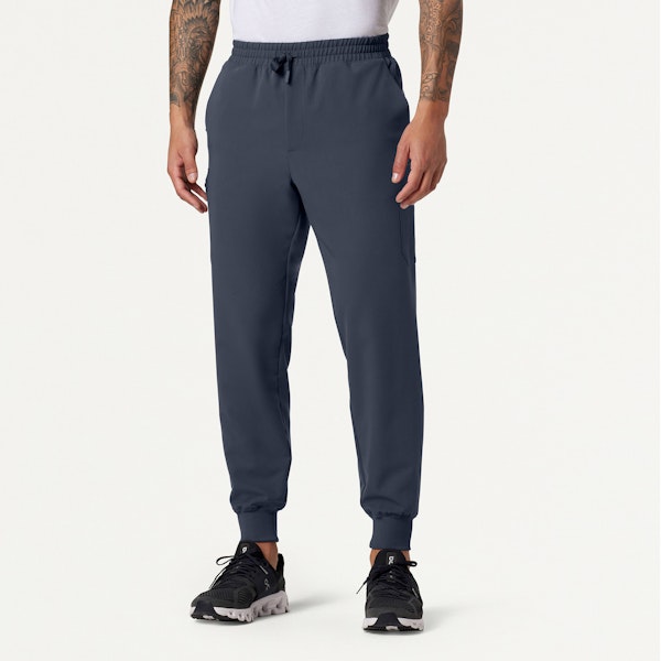 Osmo Classic Scrub Jogger in Carbon Gray - Men's Pants by Jaanuu