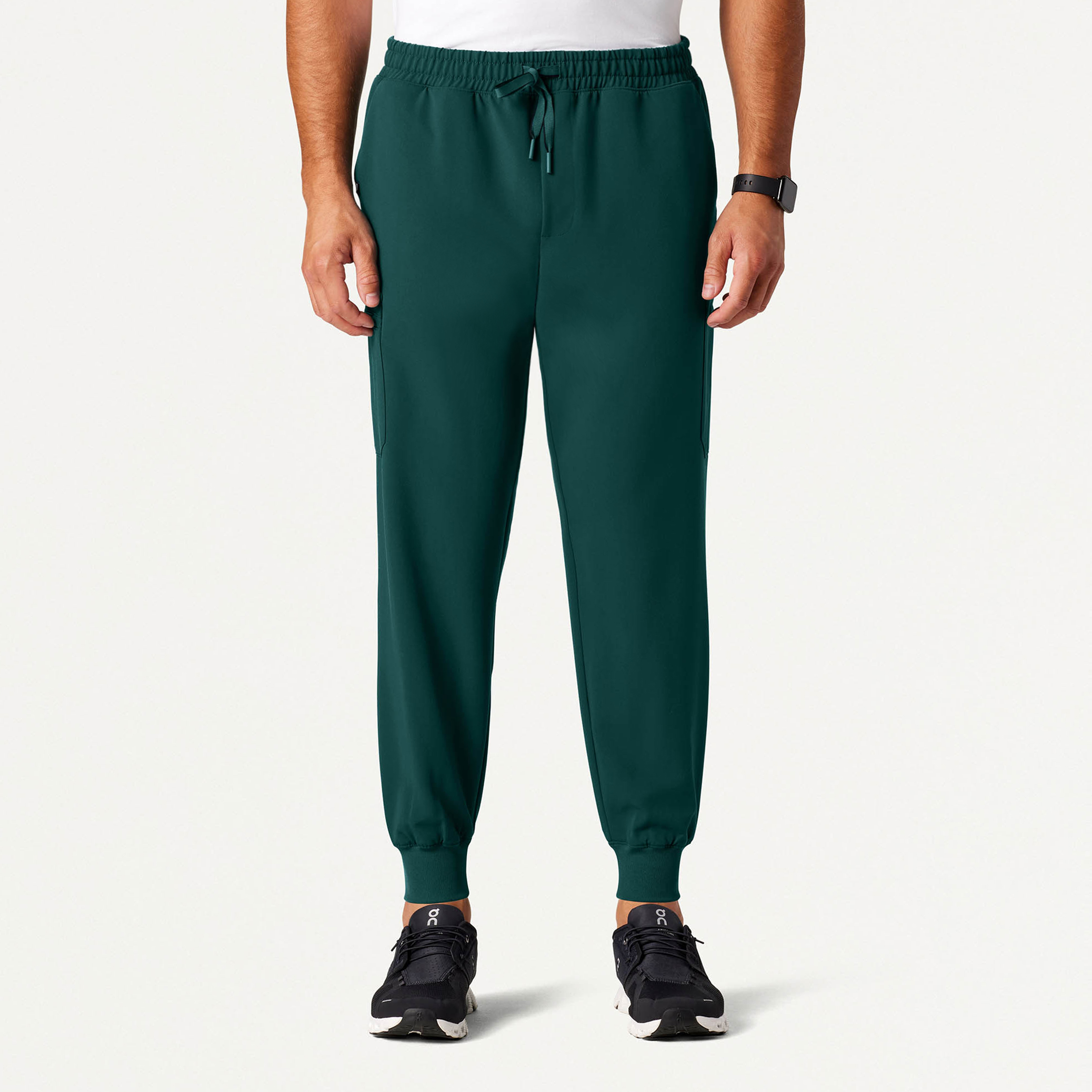 Osmo Classic Scrub Jogger in Black - Men's Pants by Jaanuu
