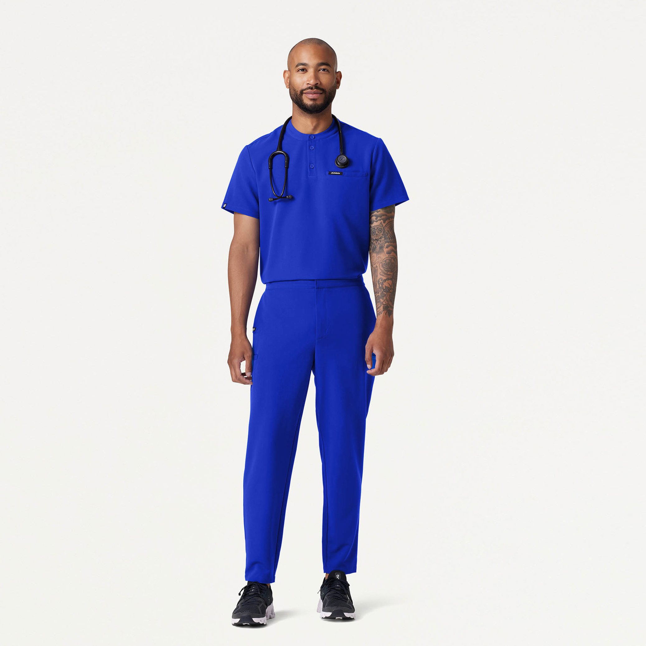 Men's Electric Blue Scrubs Jaanuu