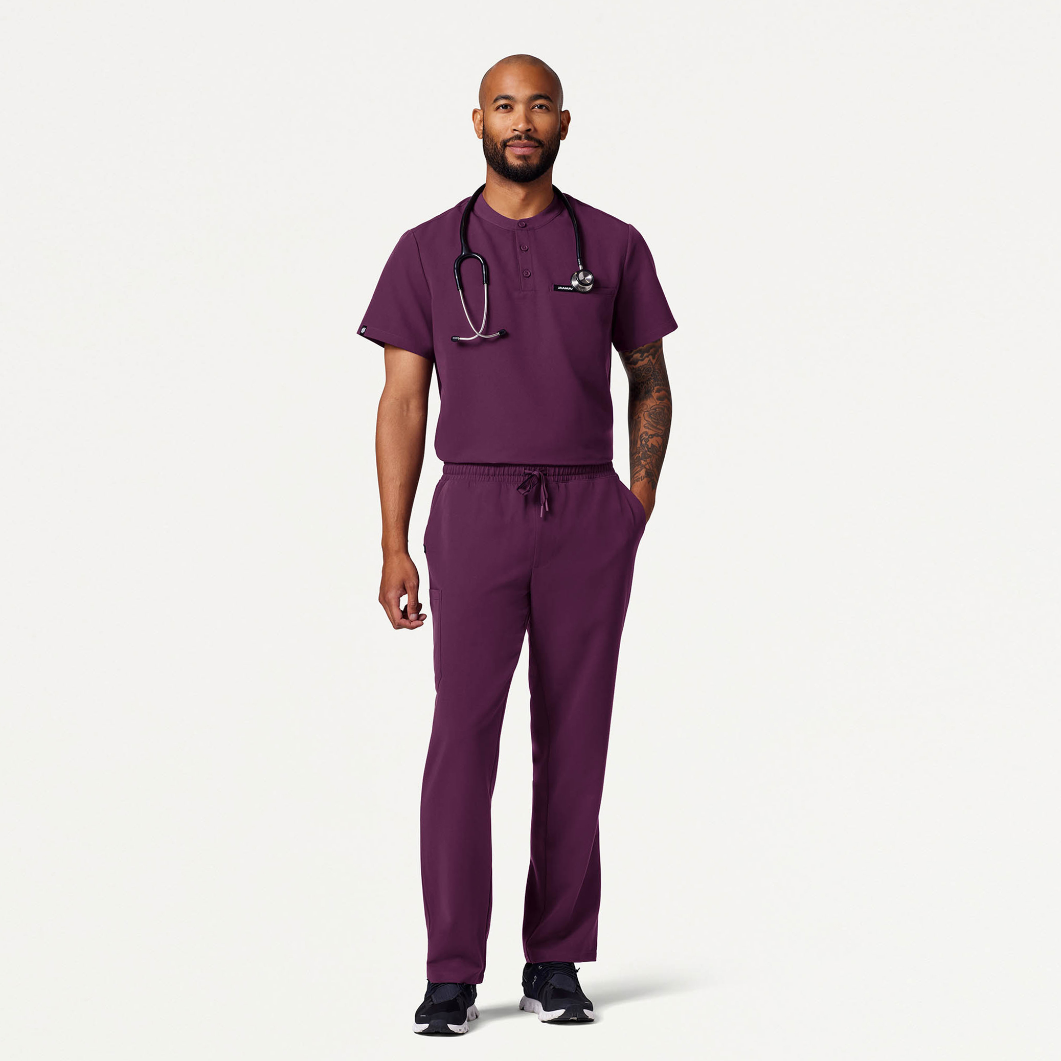 FIGS SCRUBS Limed order Edition Purple Eggplant Set