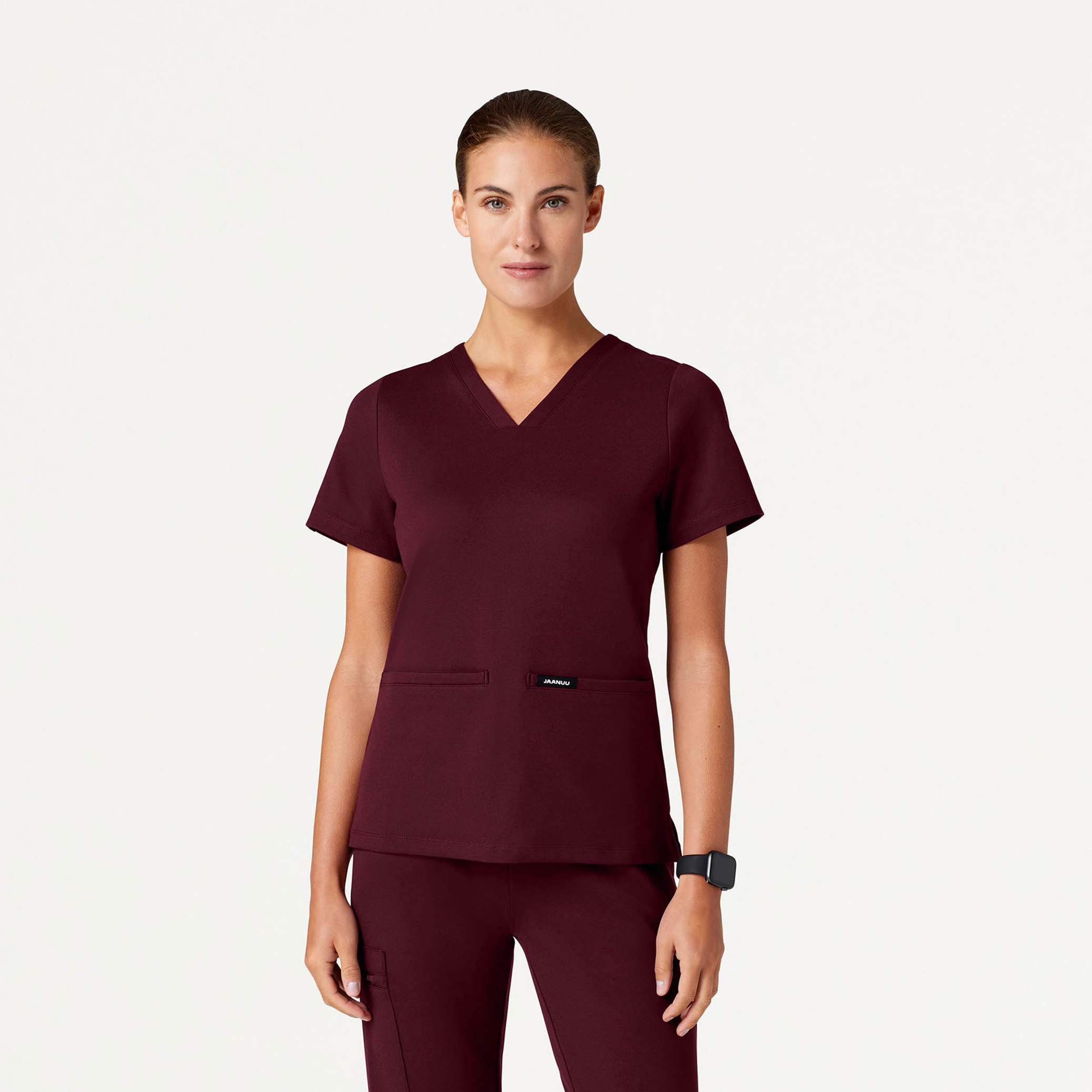 Shop All Women's Scrubs in Burgundy Jaanuu