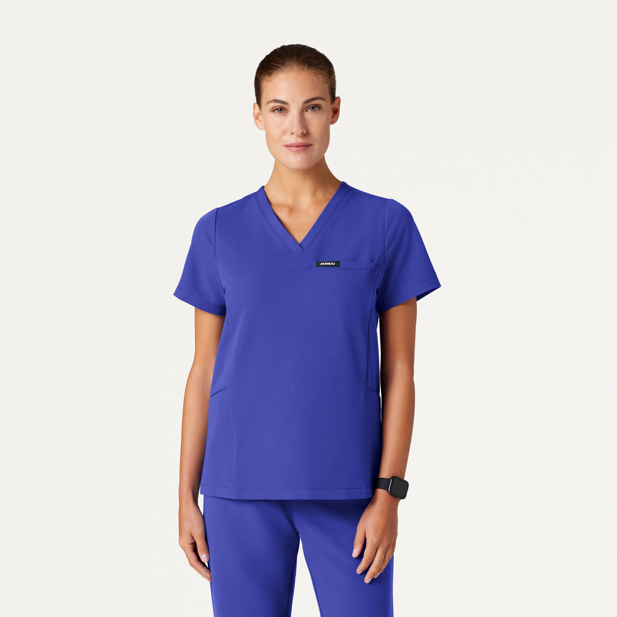 Women's Galaxy Blue Medical Scrubs Jaanuu