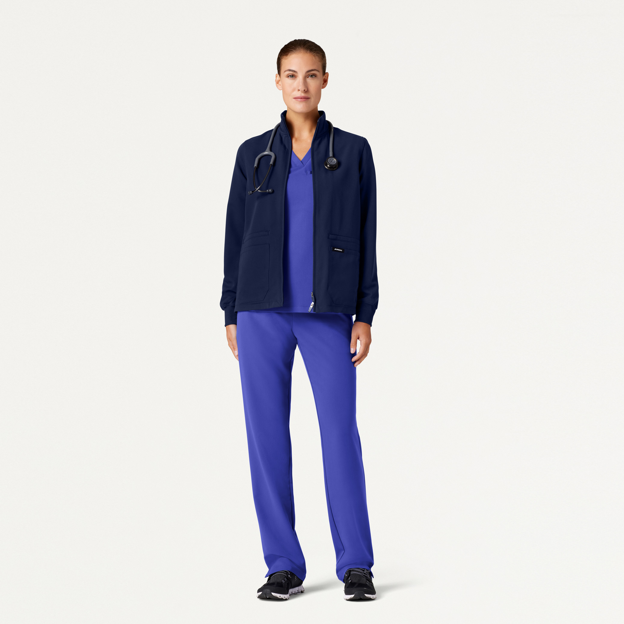 Women's Galaxy Blue Medical Scrubs Jaanuu
