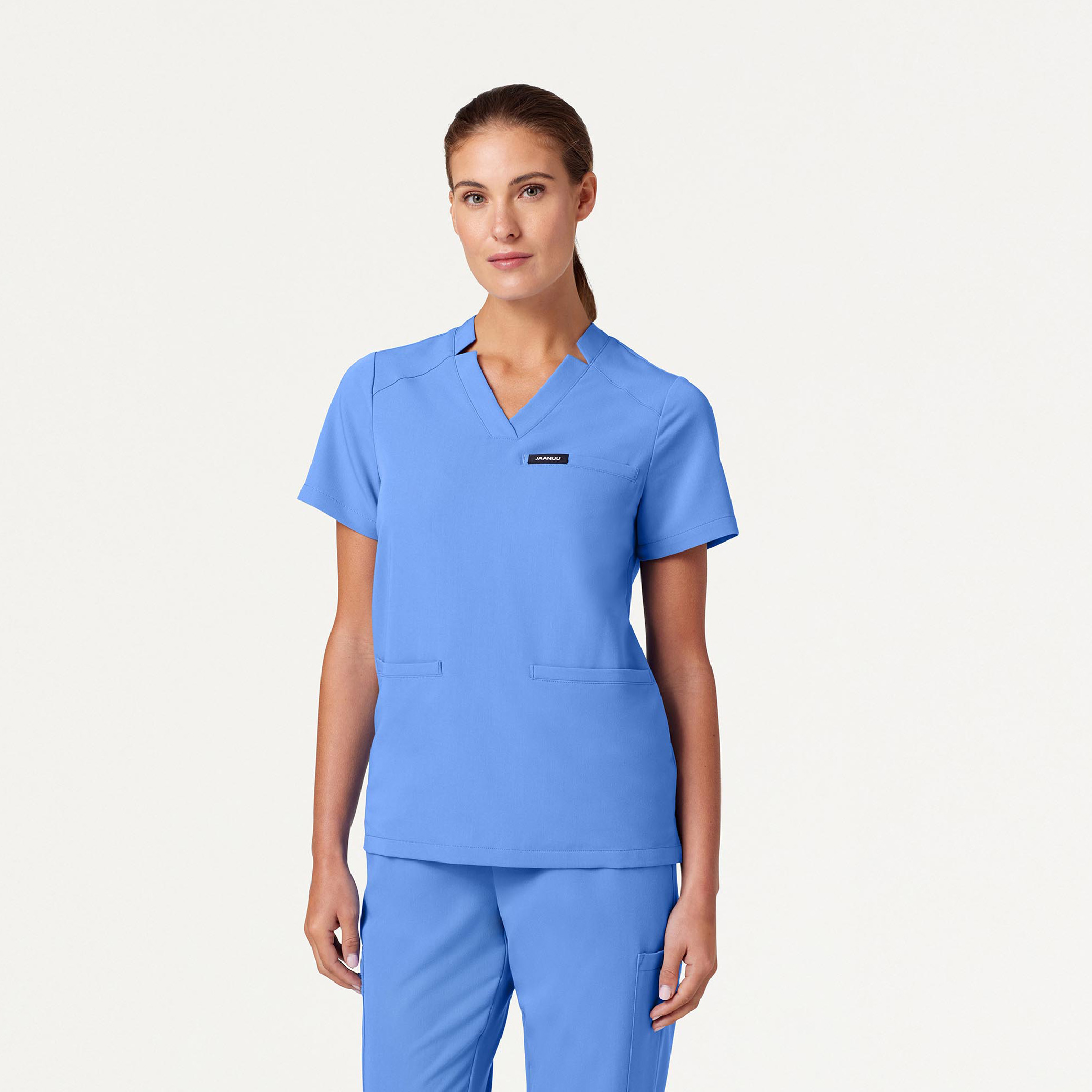 Women’s Fitted One Pocket Scrub Top