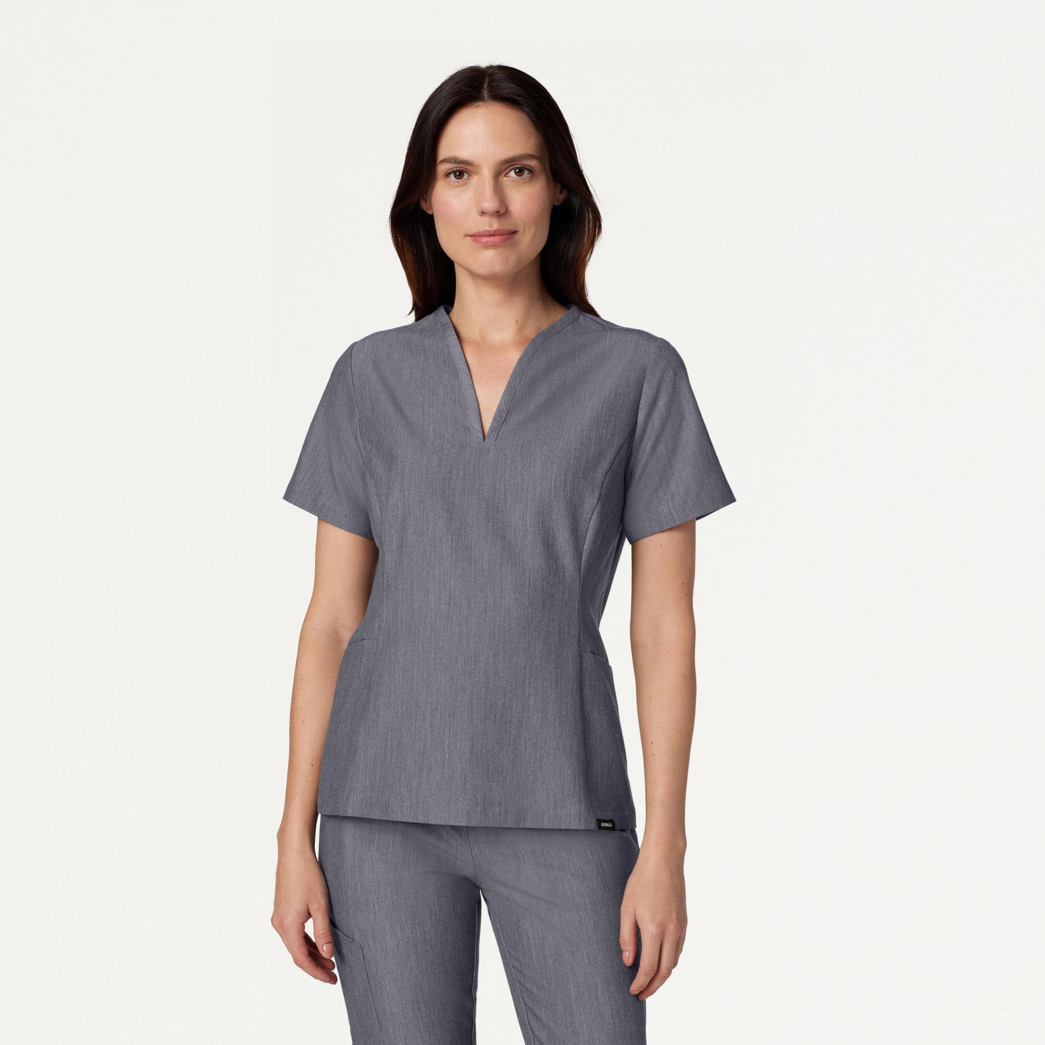 Women's Gray Medical Scrubs Jaanuu