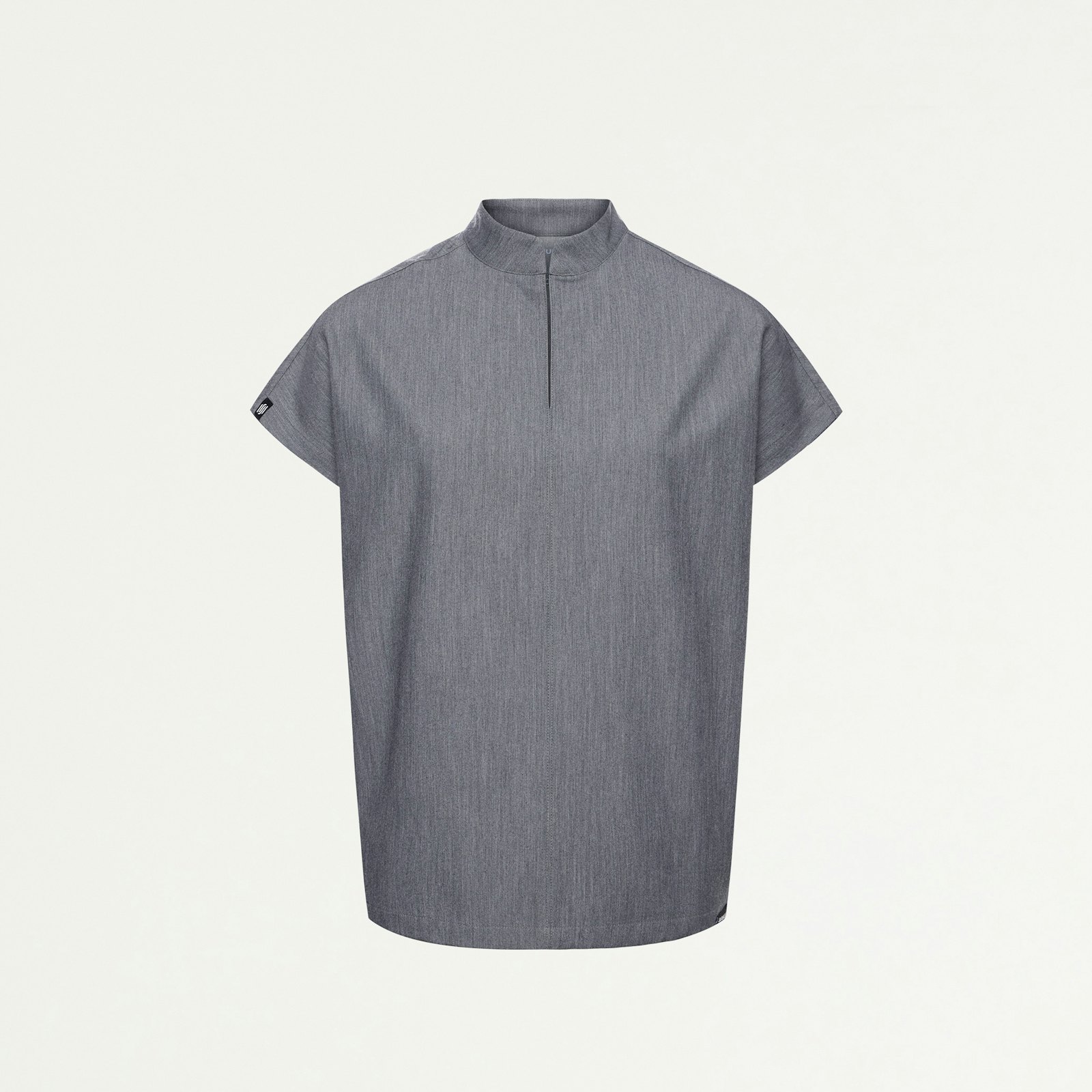 FIGS XL Rafaela Mandarin Collar Scrub Top Shirt Graphite Gray Women for  sale online