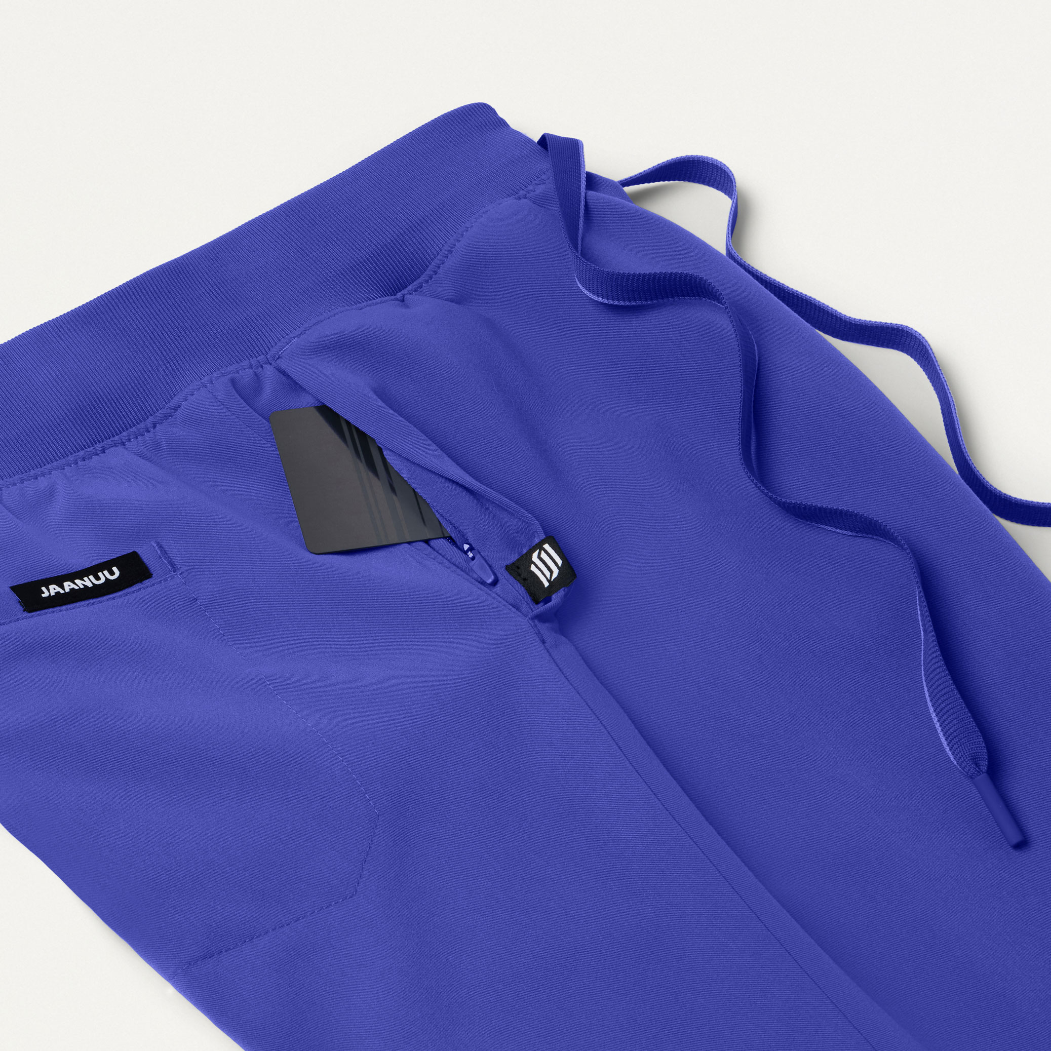 Xenos Essential KnitWaist Scrub Pant in Moon Blue Women's Pants by