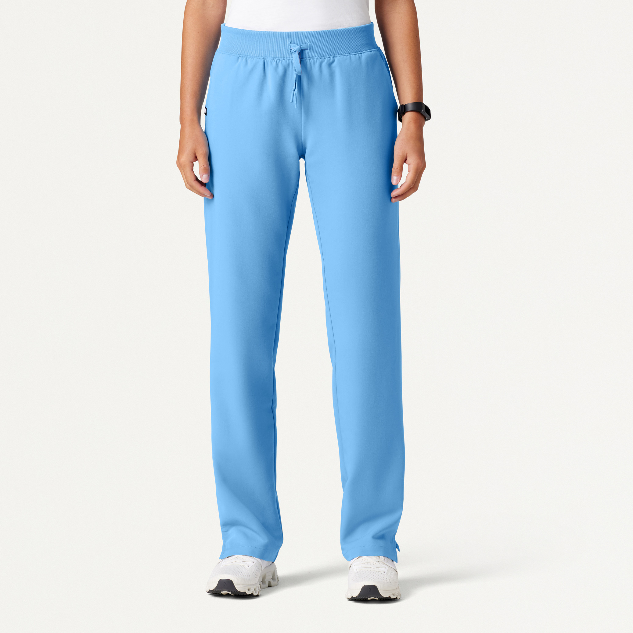 Unisex 70 Polyester and 30 Cotton Blue Scrub Suit
