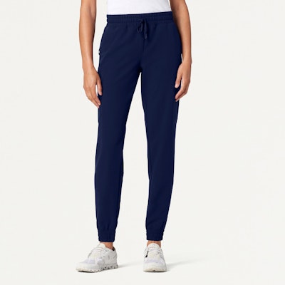 Neo Classic Scrub Jogger in Midnight Navy - Women's Pants by Jaanuu