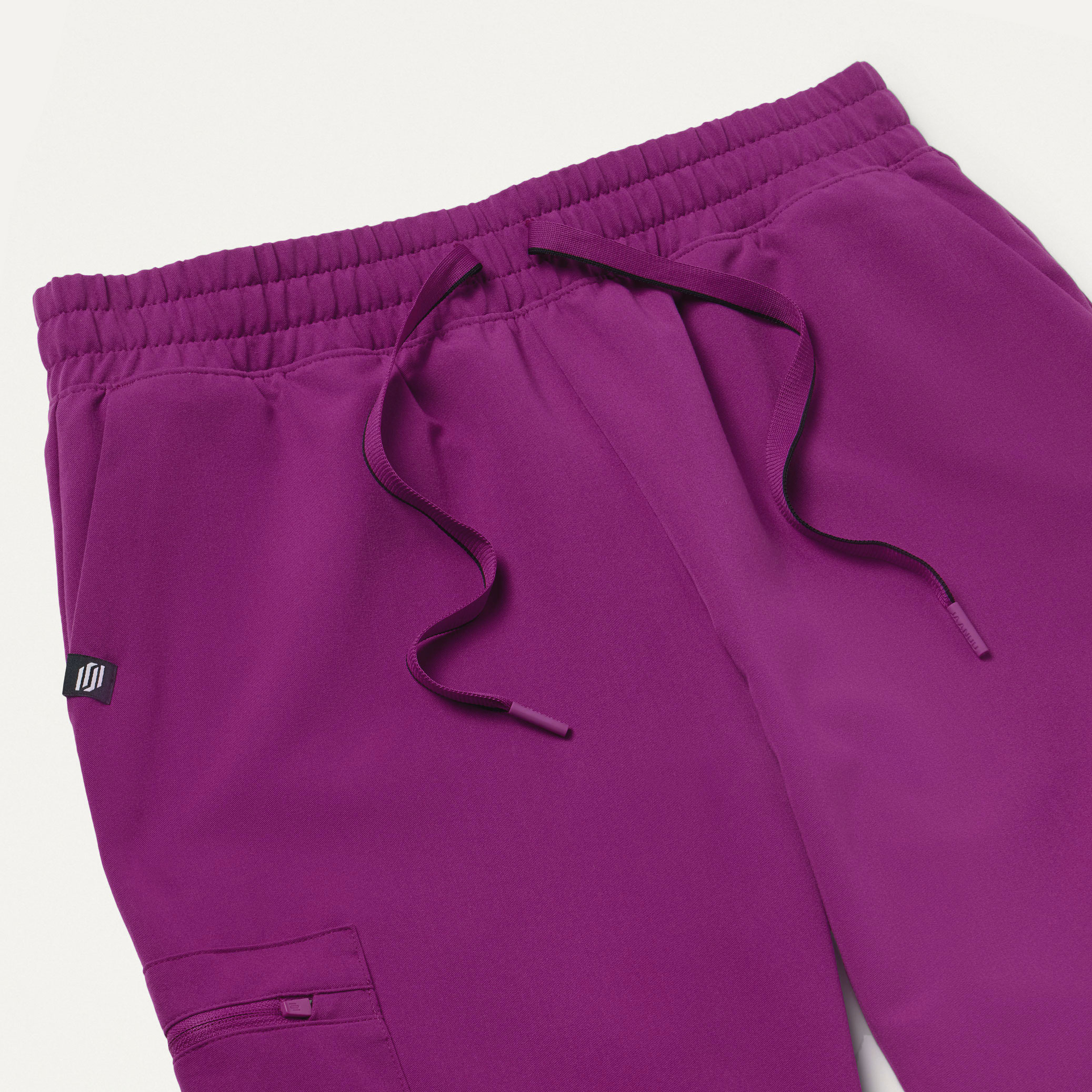 Neo Everyday Cargo Scrub Jogger in Vivid Purple Women's Pants by Jaanuu