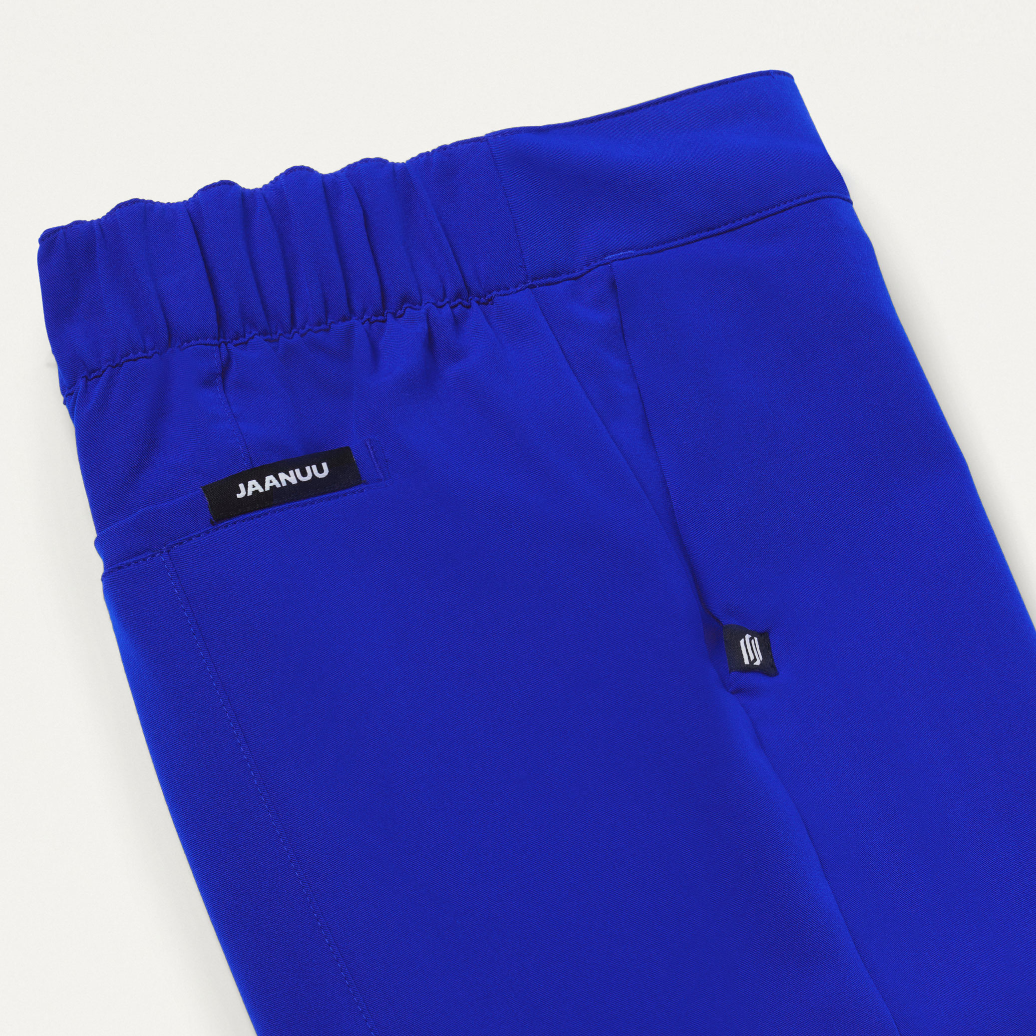 Lio Tapered 5Pocket Scrub Pant in Electric Blue Women's Pants by Jaanuu