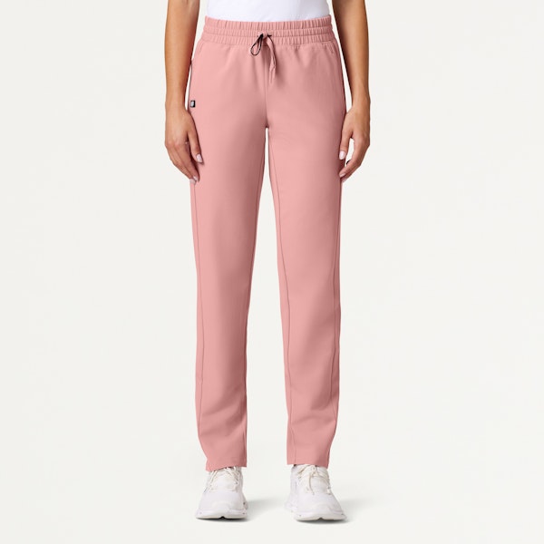Effie Slim 6Pocket Scrub Pant in Mauve Women's Pants by Jaanuu