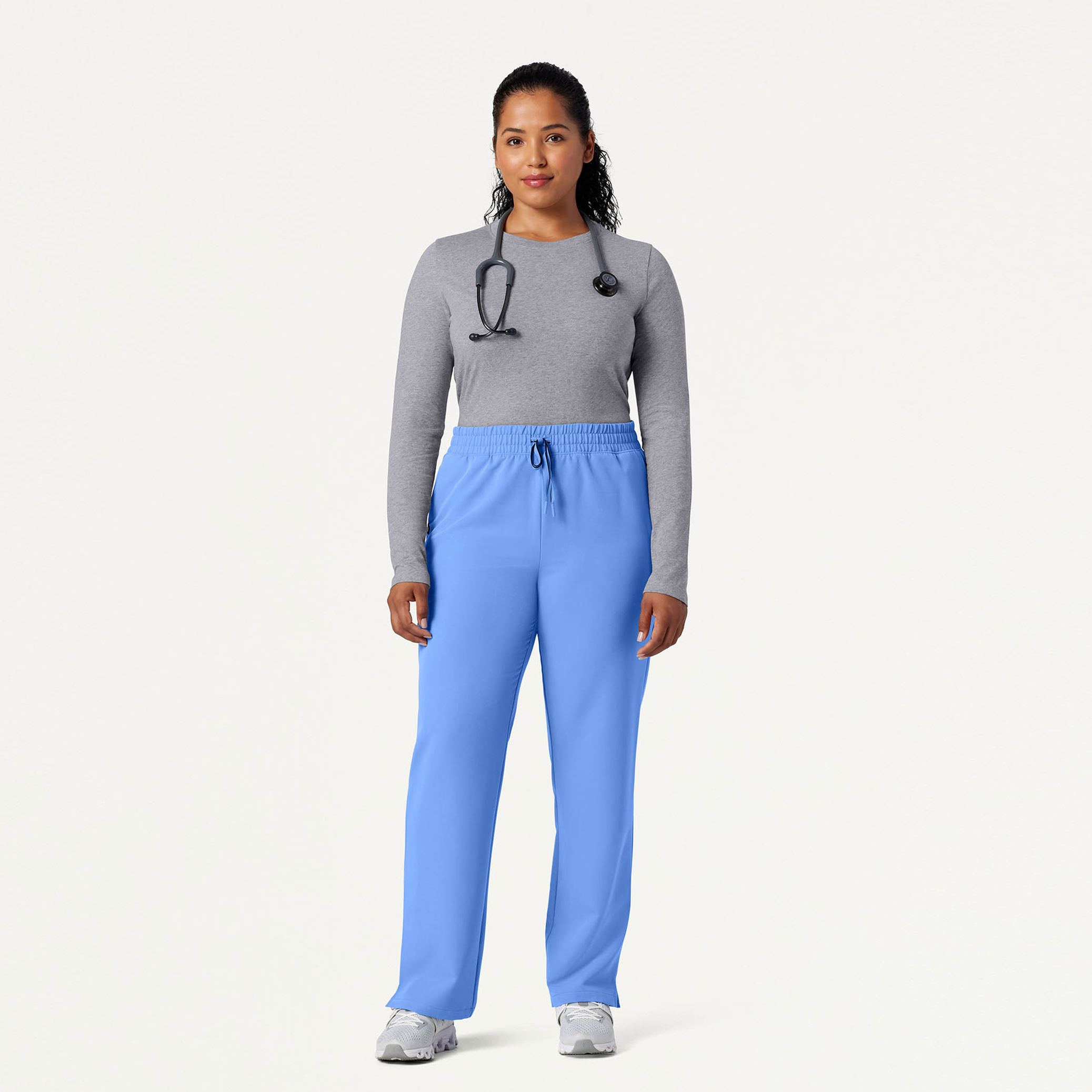 Regenˣ Cotton Underscrub in Heather Gray Underscrubs by Jaanuu