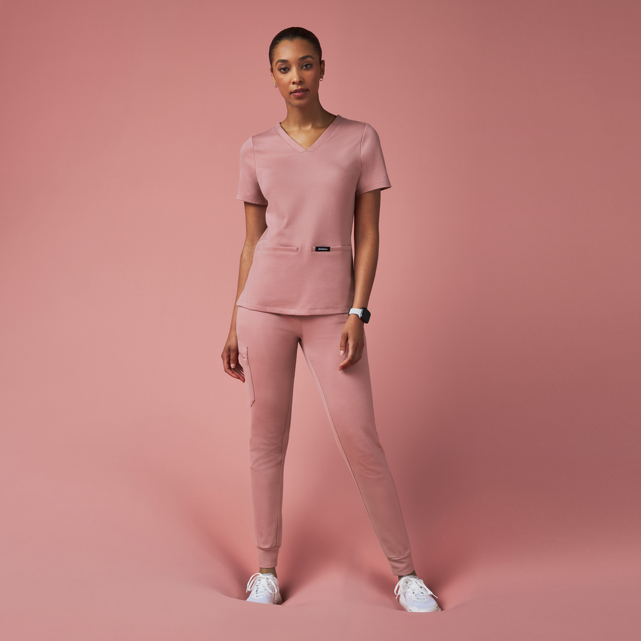 High quality Jaanuu Pink Scrubs