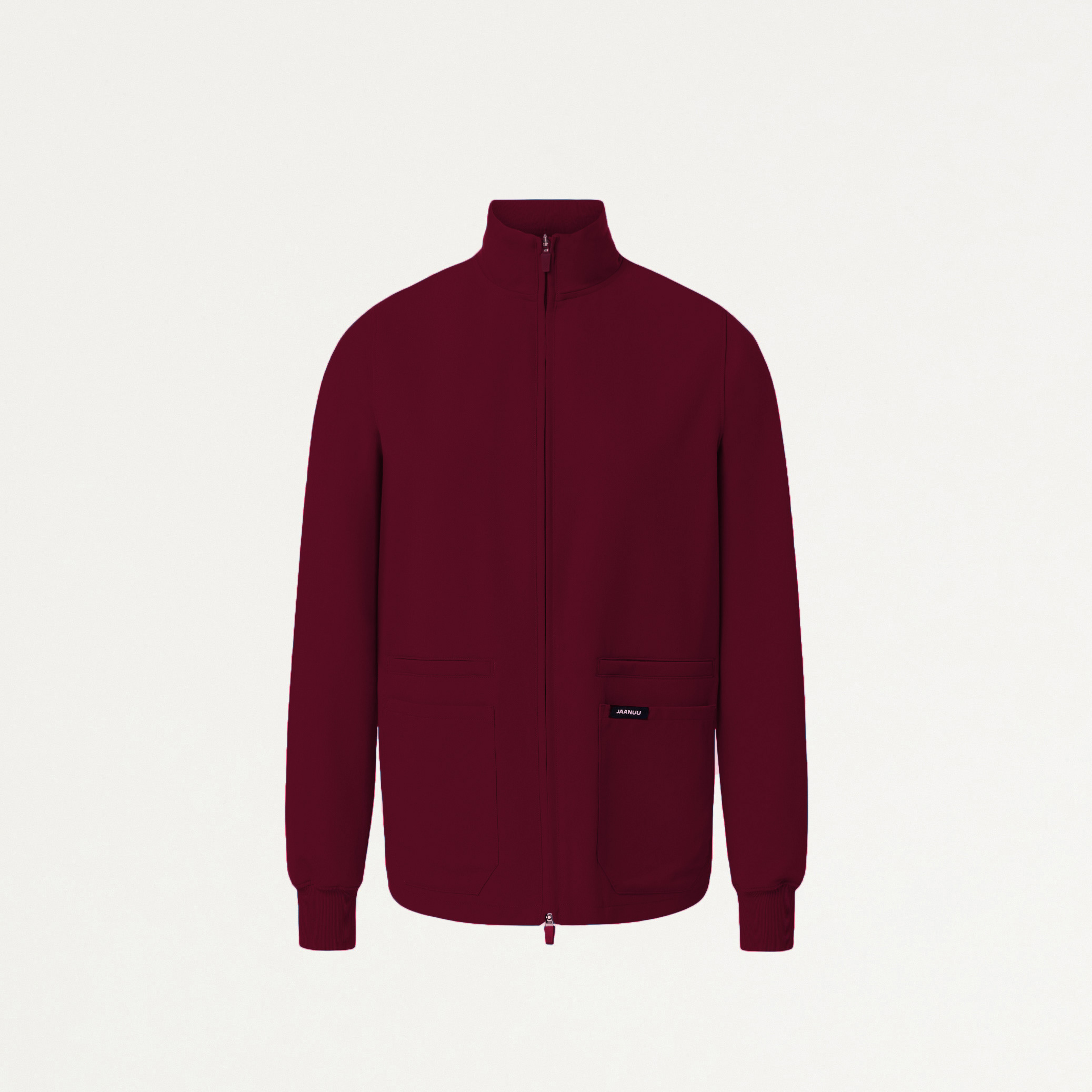 Burgundy sales scrub jacket